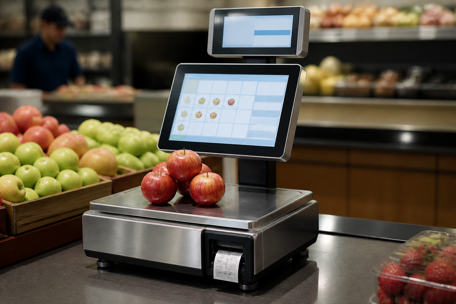 Weighing POS scale